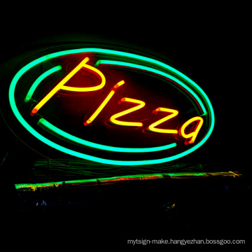 Wholesale pizza neon sign outdoor sign led flex custom neon logo